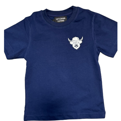 Short Sleeved Navy T-Shirt