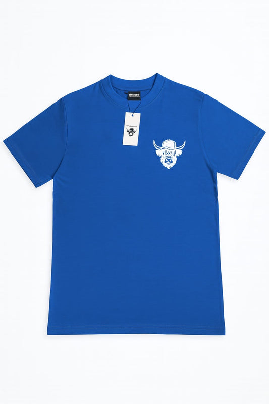 Adult Short Sleeved T-Shirt Blue